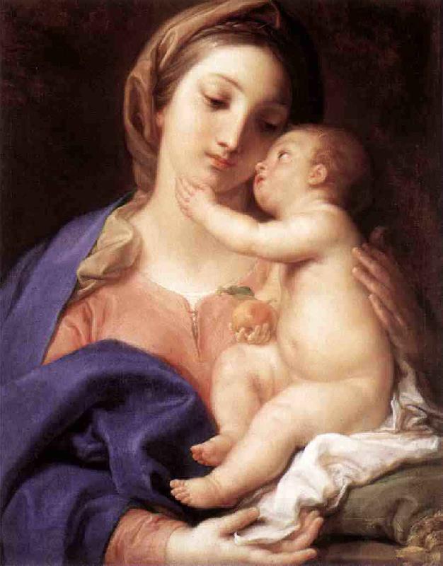Pompeo Batoni Madonna and Child oil painting picture